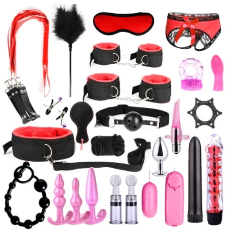 Zestaw Zabawek BDSM 28 części