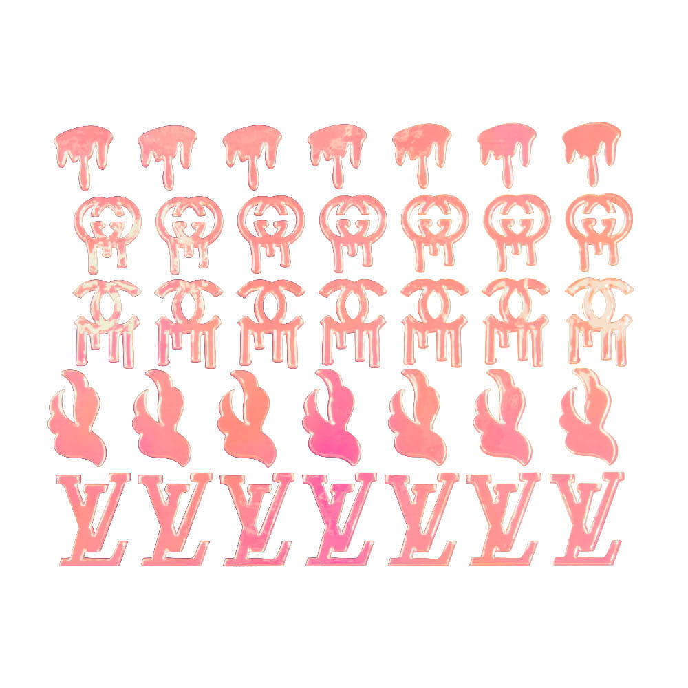 Naklejka samoprzylepna kształty logotypy Nr 22