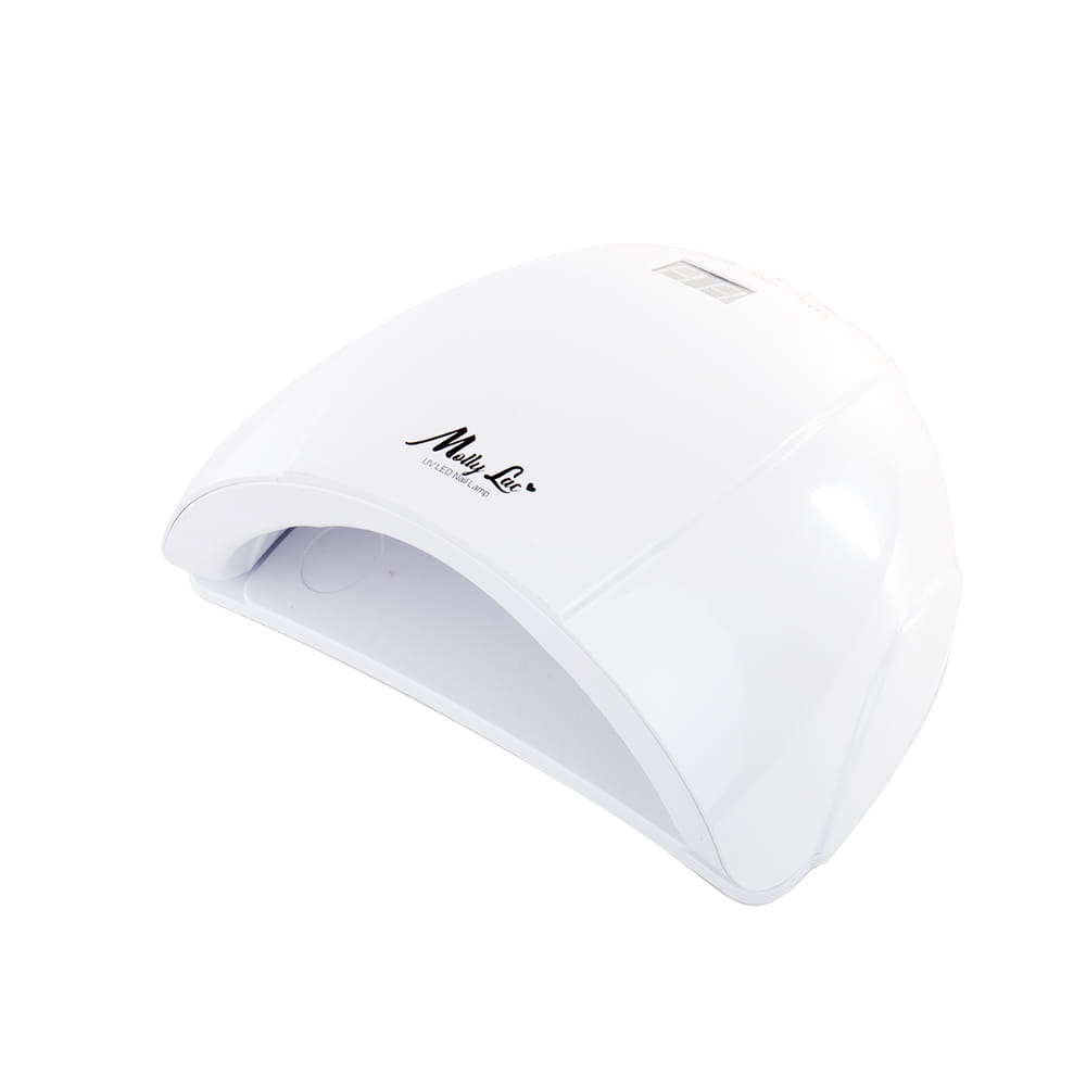 Lampa do paznokci UV/LED 54W MollyLac do lakierów hybrydowych żeli i akrylożeli biała TP13