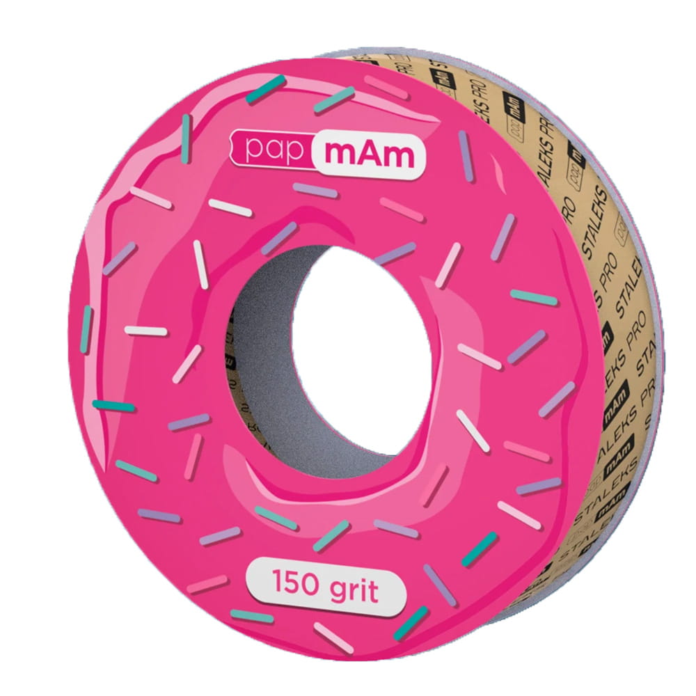 Wymienna rolka z taśmą ścierną do pilnika PapmAm Staleks Expert 150 grit 7m