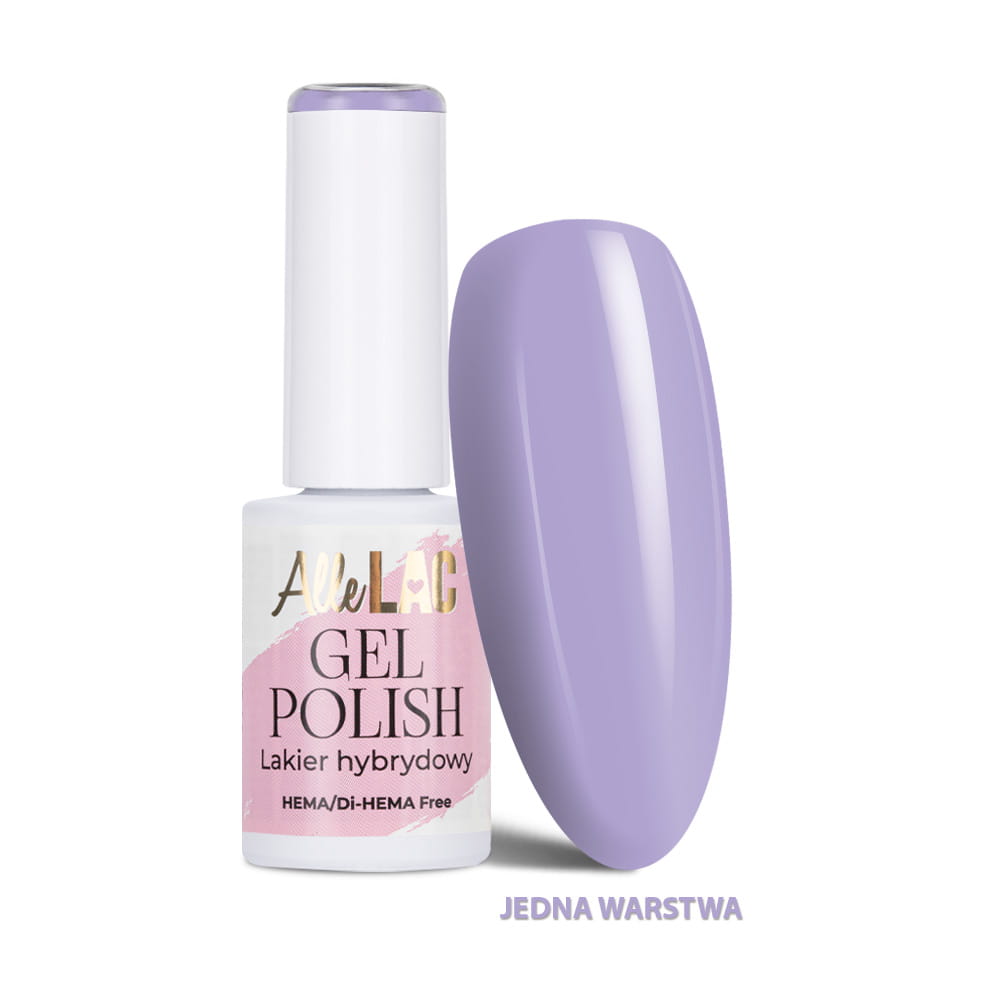 Lakier hybrydowy LED/UV Gel Polish Purples P3 Pastel AlleLac HEMA/Di-HEMA Free 6g