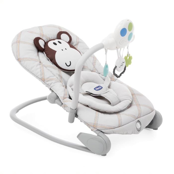 Chicco Balloon New - leżaczek dla niemowląt do 18 kg - 079282-Monkey