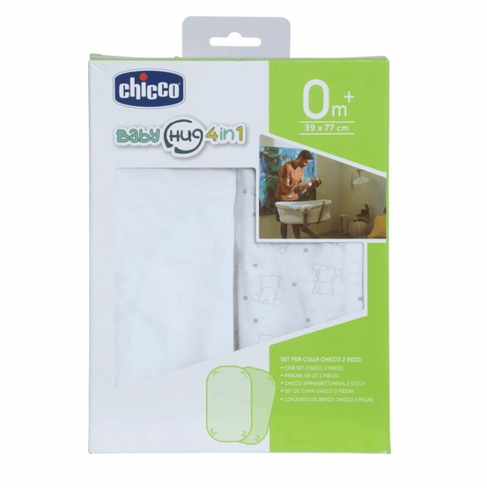 Chicco Prześcieradło Baby Hug do leżaczka-krzesełka 4 w 1-Bear