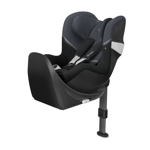 Cybex, Sirona M2 I-Size - fotelik samochodowy bez bazy od urodzenia do 105 cm, do ok. 4 lat-Manhattan Grey-Granite Black