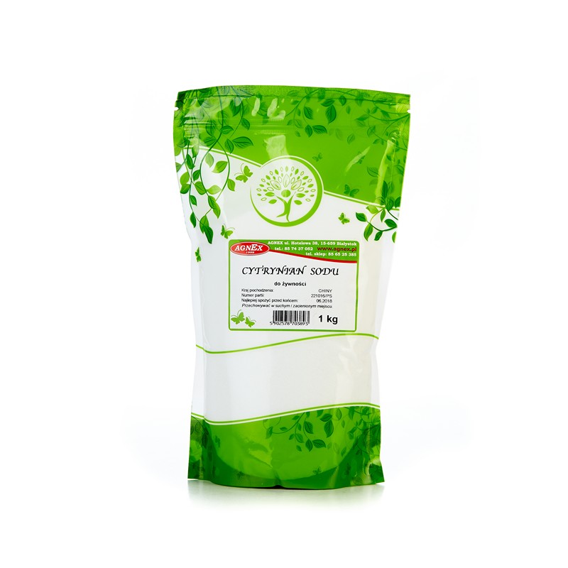 Cytrynian sodu 1 kg termin 06.2026