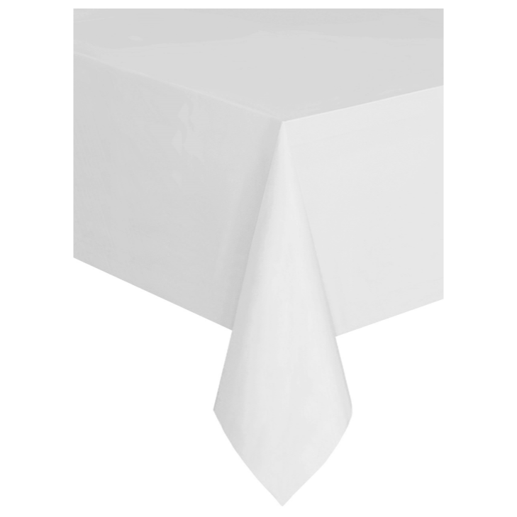 Obrus foliowy 137x274 cm, biały