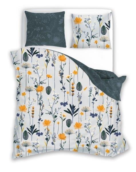 Pościel bawełna satynowa ELEGANT 220x200 + 2x70x80 wz. ELEGANT 013