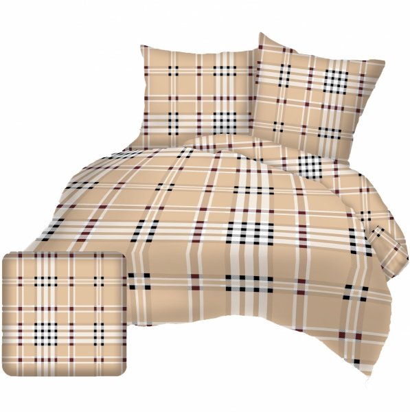 Poszewka 70x80 - KORA bawełniana wz. Krata