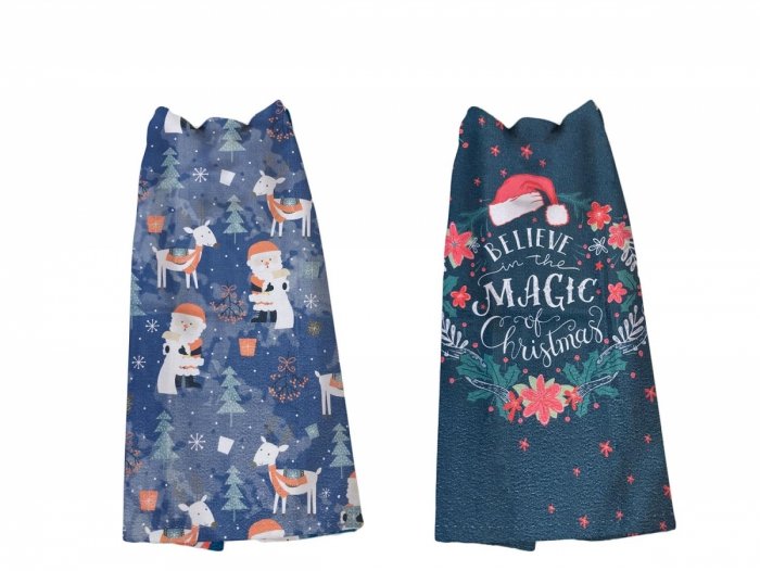 Komplet 2 ścierek kuchennych 38X60 cm wz. Christmas 1