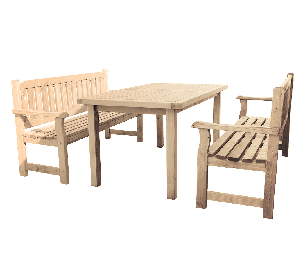 Meble ogrodowe Zestaw Cortina Benches