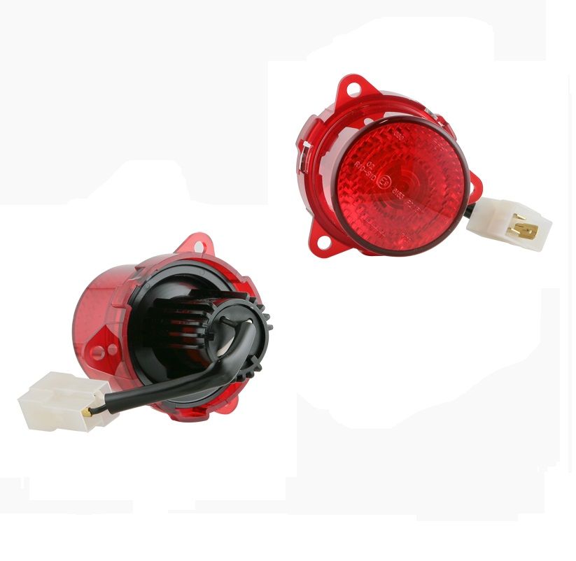 Lampa tylna stopu i pozycyjna fi55 złącze AMP z żarówką LA3.23951 Wesem