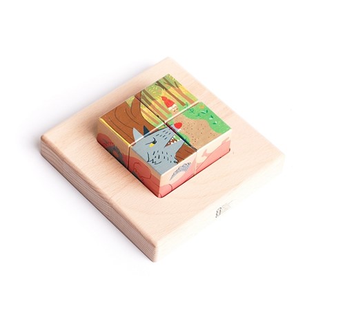 Bajo drewniane puzzle układanka Mapa skarbów