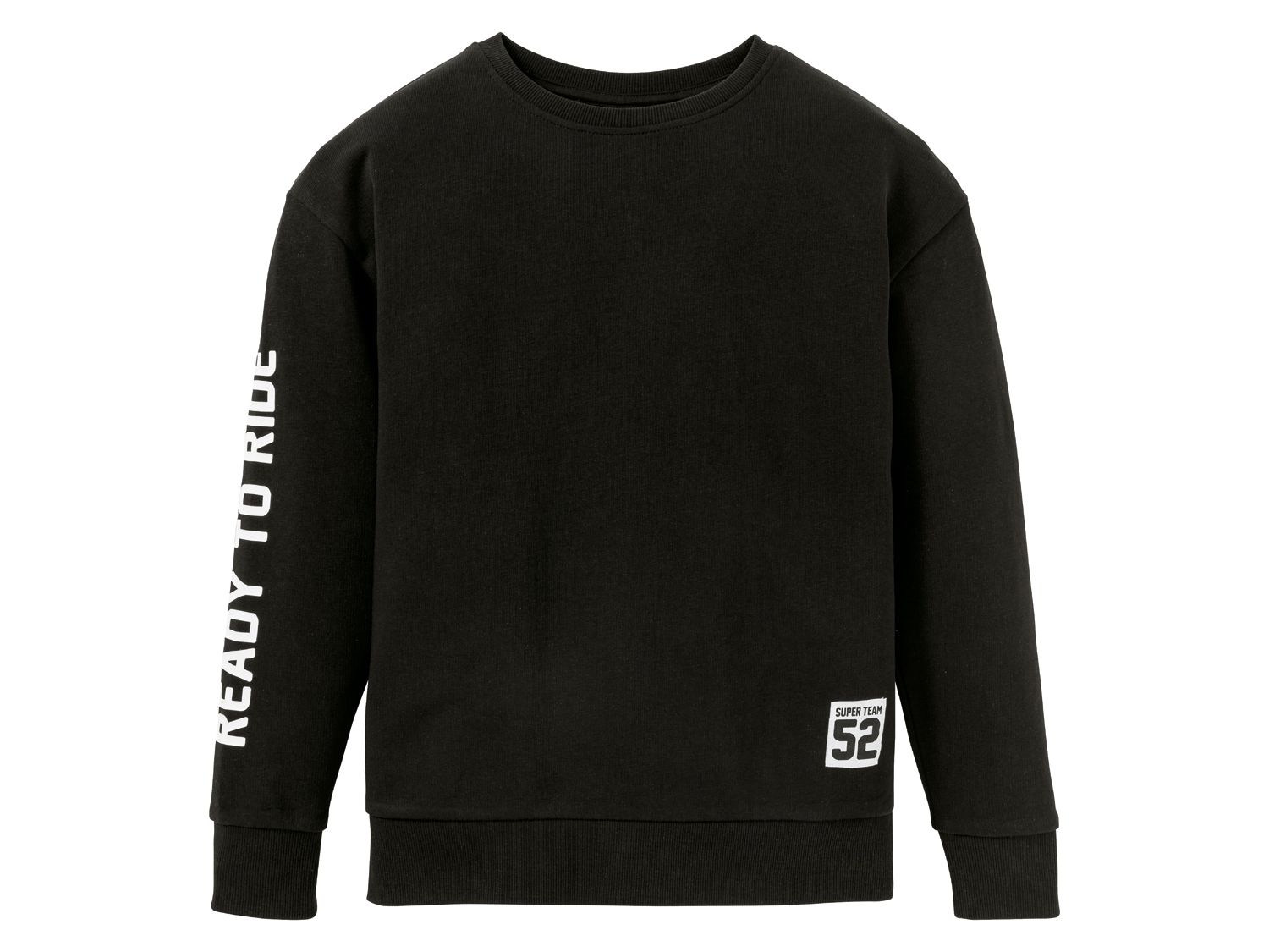 pepperts! Bluza dresowa chłopięca Czarny, 134/140