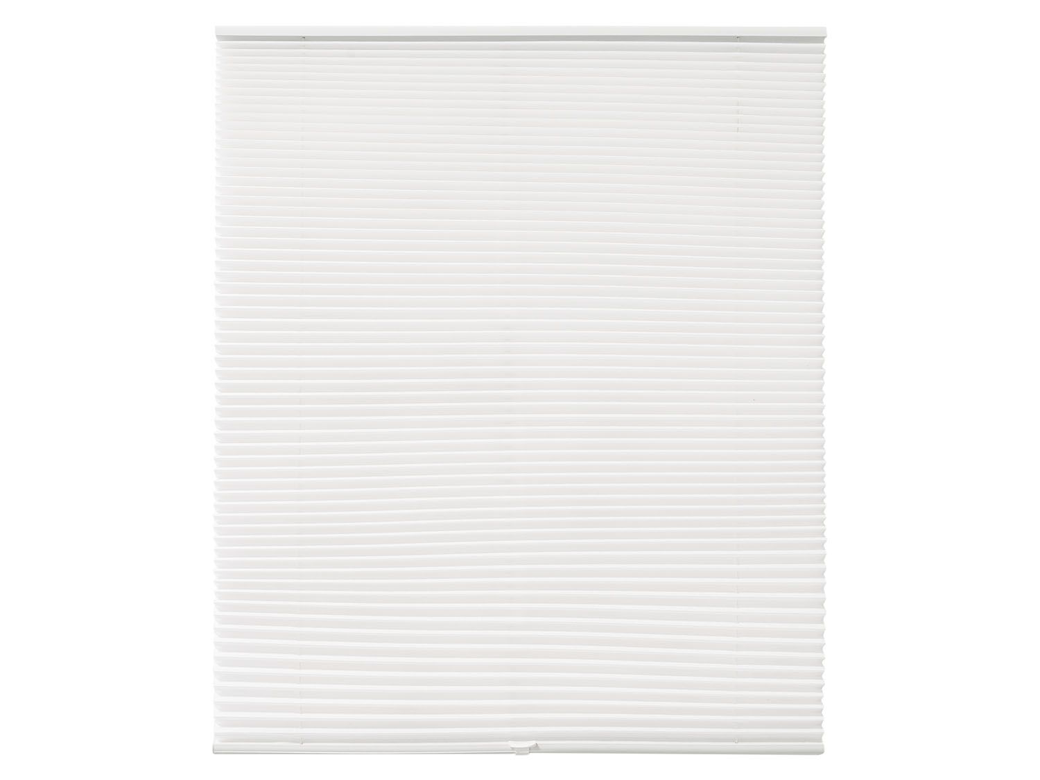 Żaluzja plisowana 70,80,90x200 cm, 1 sztuka Biały, 90x200