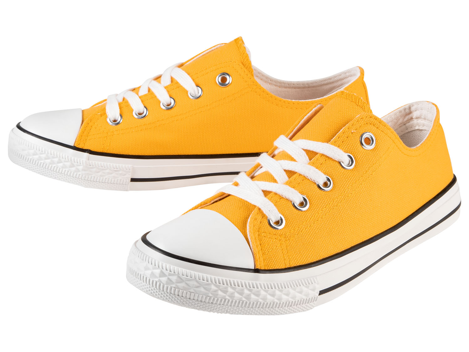 pepperts! Buty sportowe dziewczęce Canvas, 1 para 32, Żółty