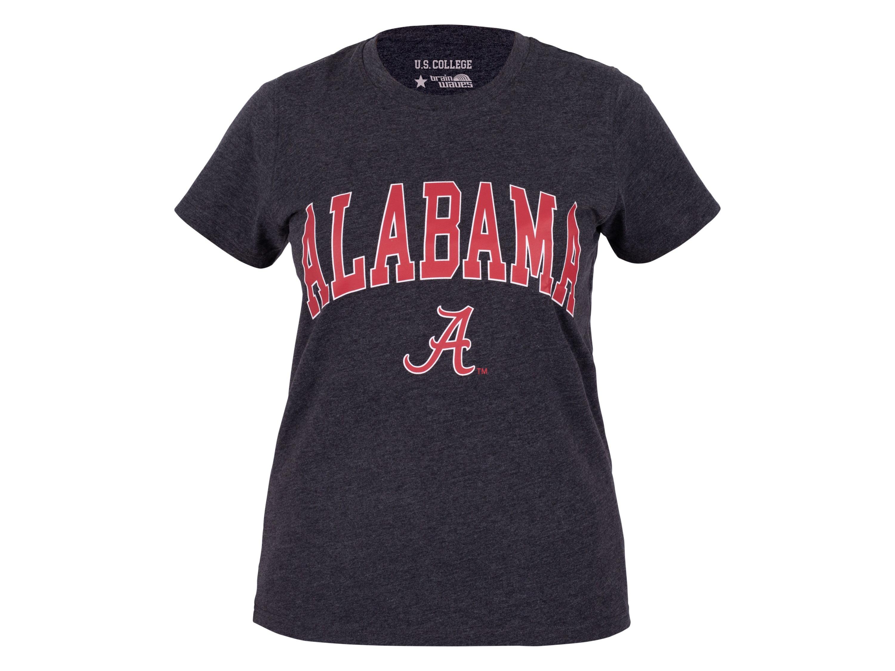 T-shirt damski US College Sports z bawełną Alabama, M
