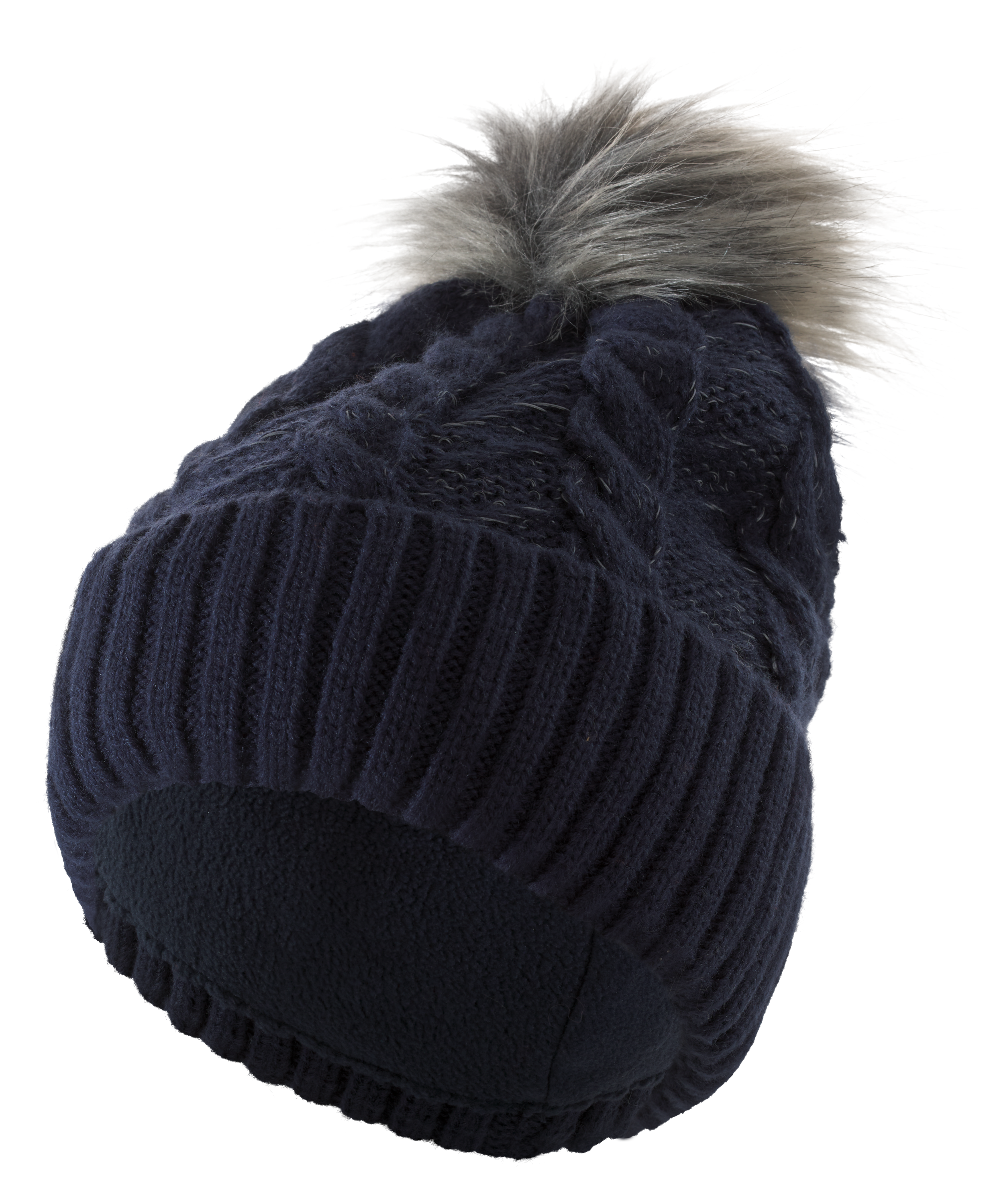 Crivit Czapka z dzianiny Granatowy, S/M