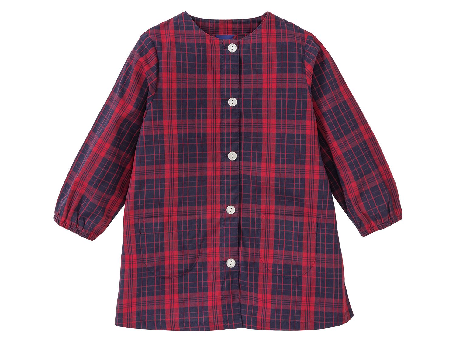 lupilu Fartuch dziecięcy do malowania Kratka/ czerwony, 134/140