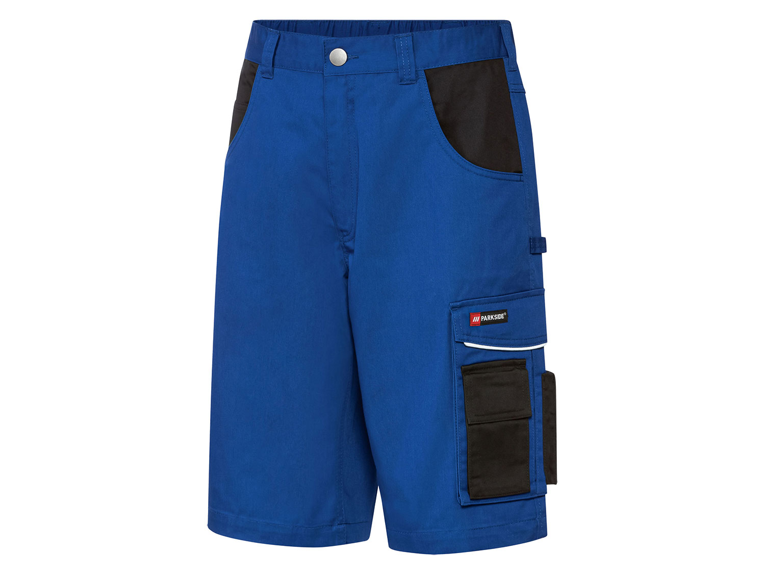 Parkside Bermudy robocze męskie 52, Niebieski/ czarny