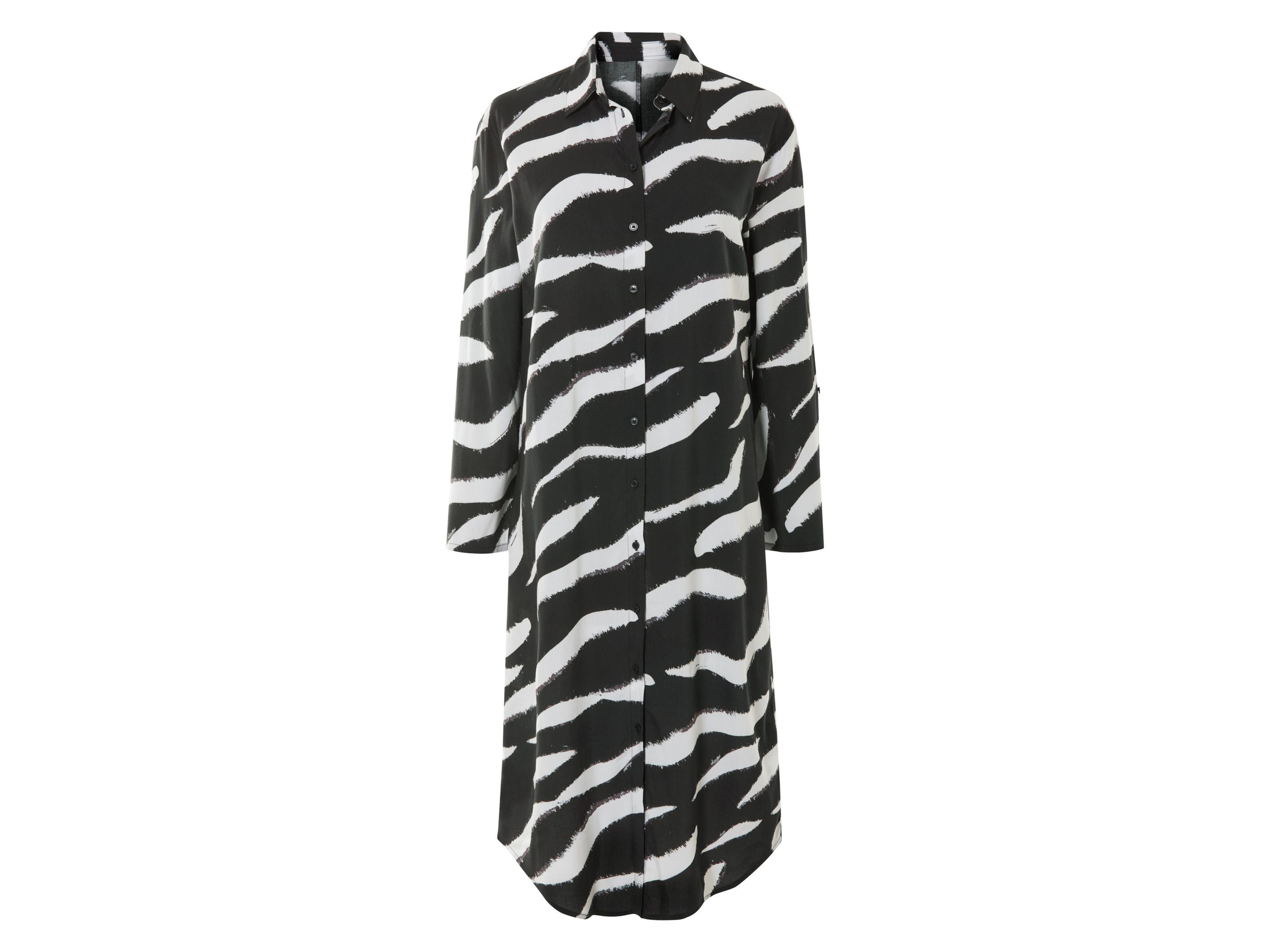 esmara Sukienka szmizjerka damska Wzór/ czarny/ biały, 44