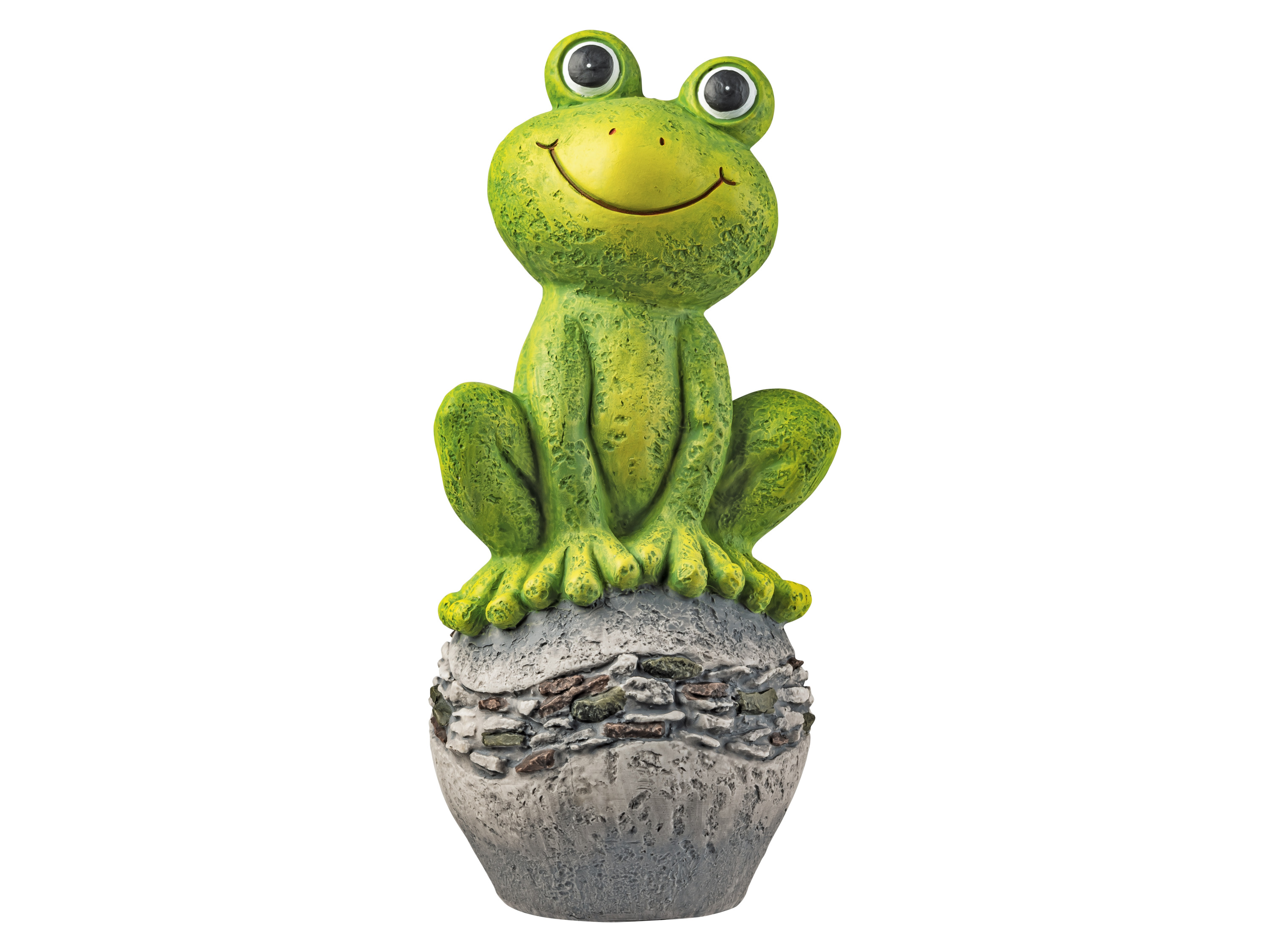 Livarno Figurki ogrodowe Żaba z kulą