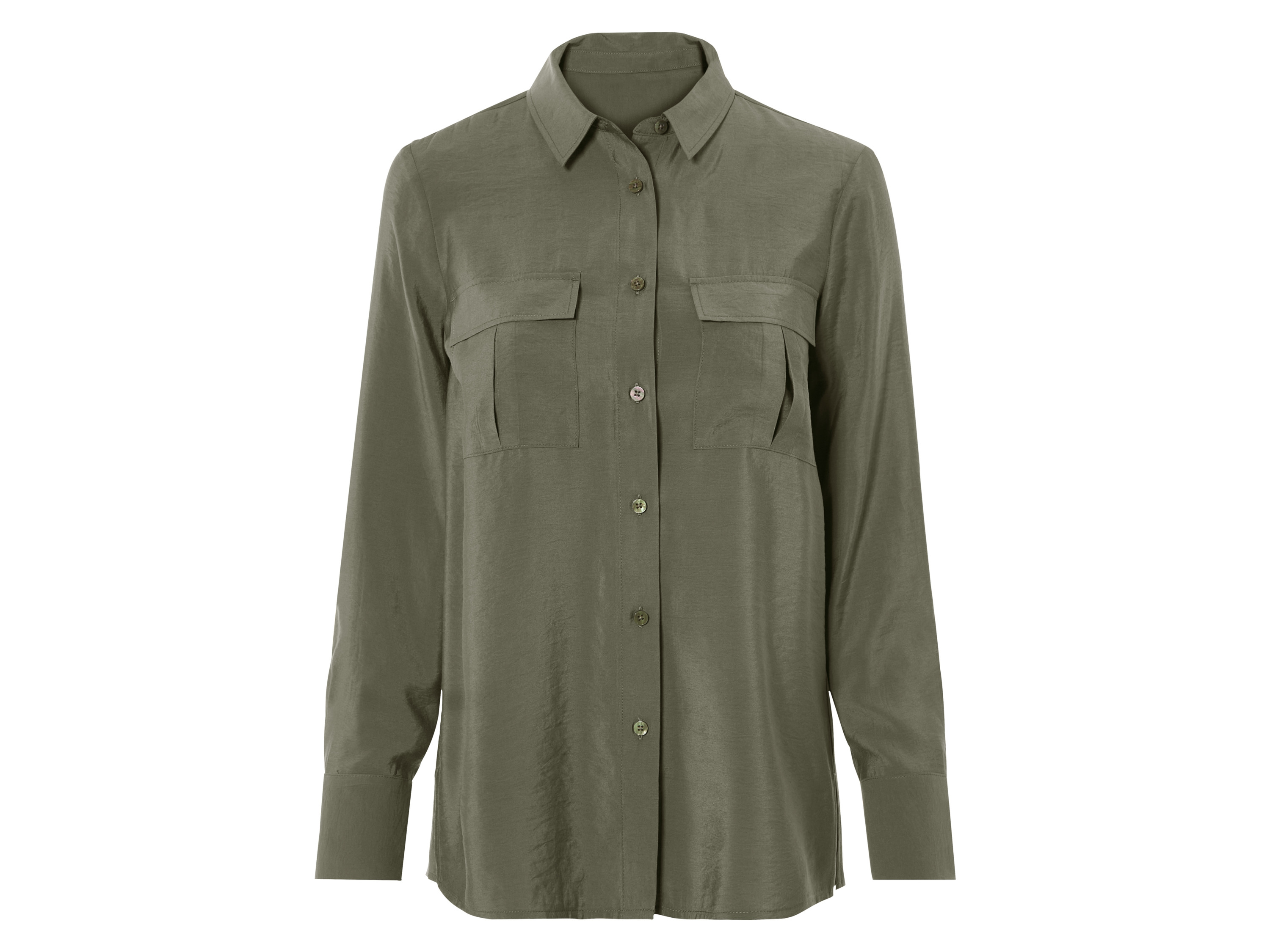 esmara Koszula damska z wiskozą Khaki, 44