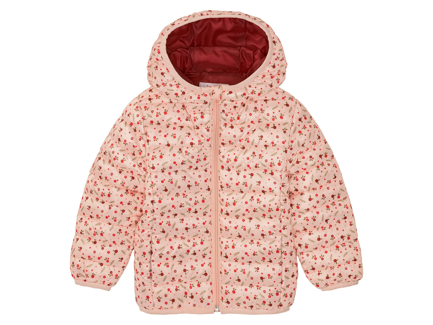 lupilu Kurtka pikowana dziewczęca, 1 sztuka 86, Wzorzysty/różowy