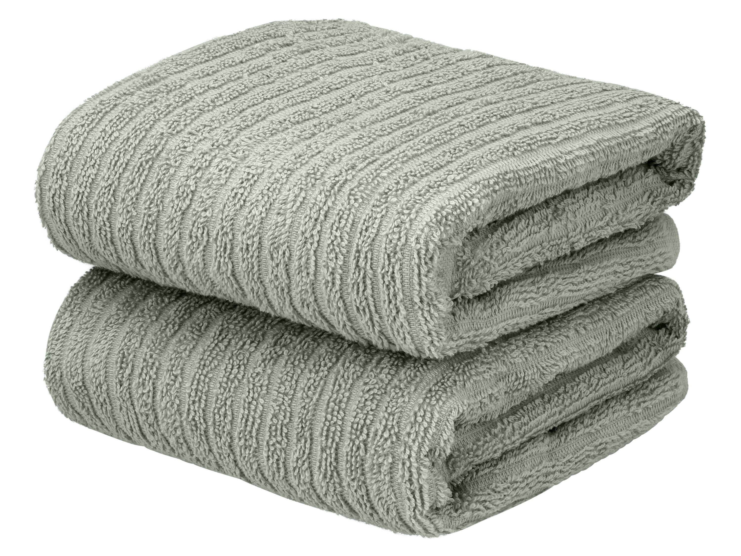 Livarno Komplet 2 ręczników frotte, 50 x 100 cm Miętowy