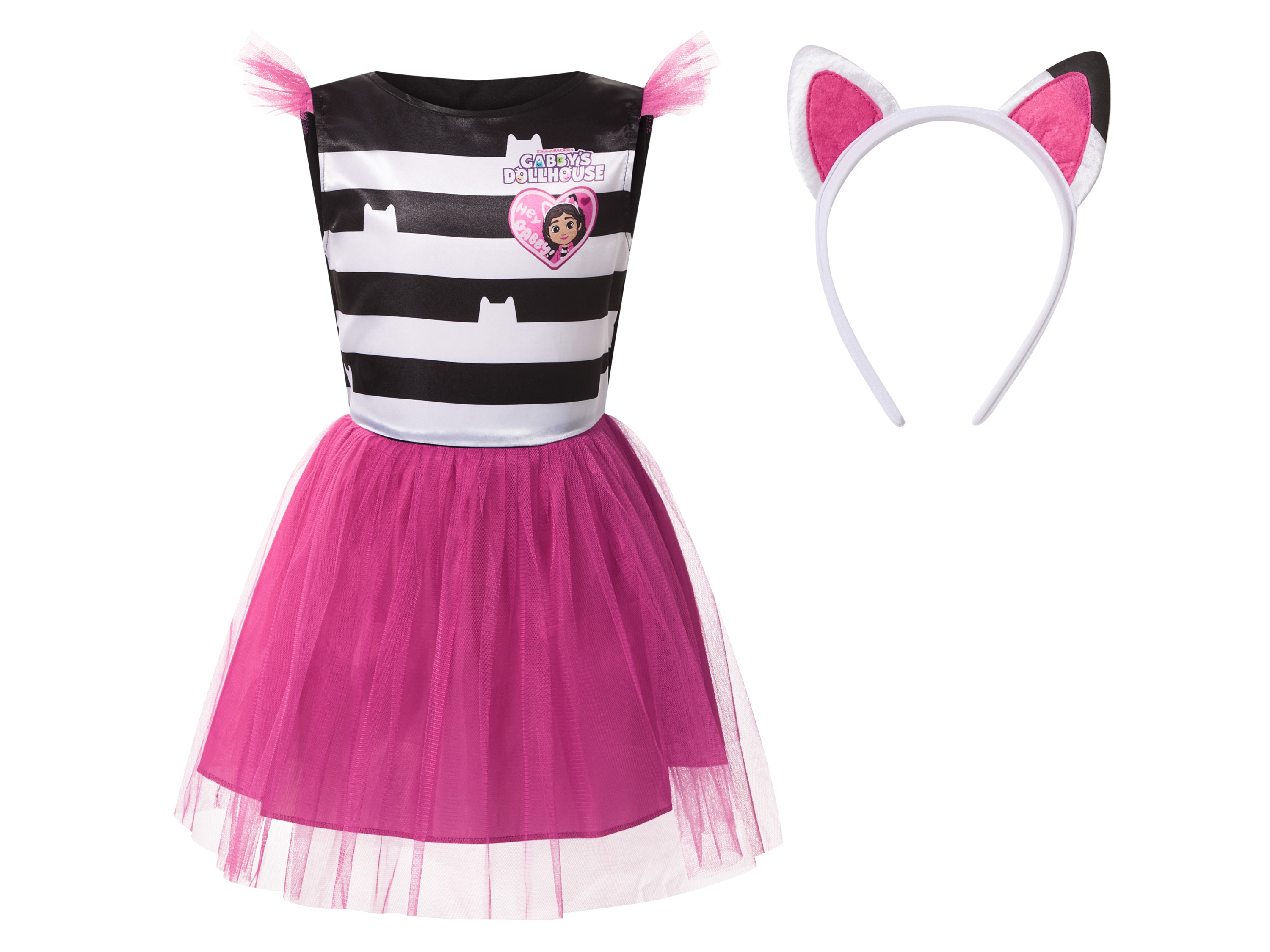 Kostium dziecięcy Gabby lub MerCat Gabby, 122/128 6-8 lat