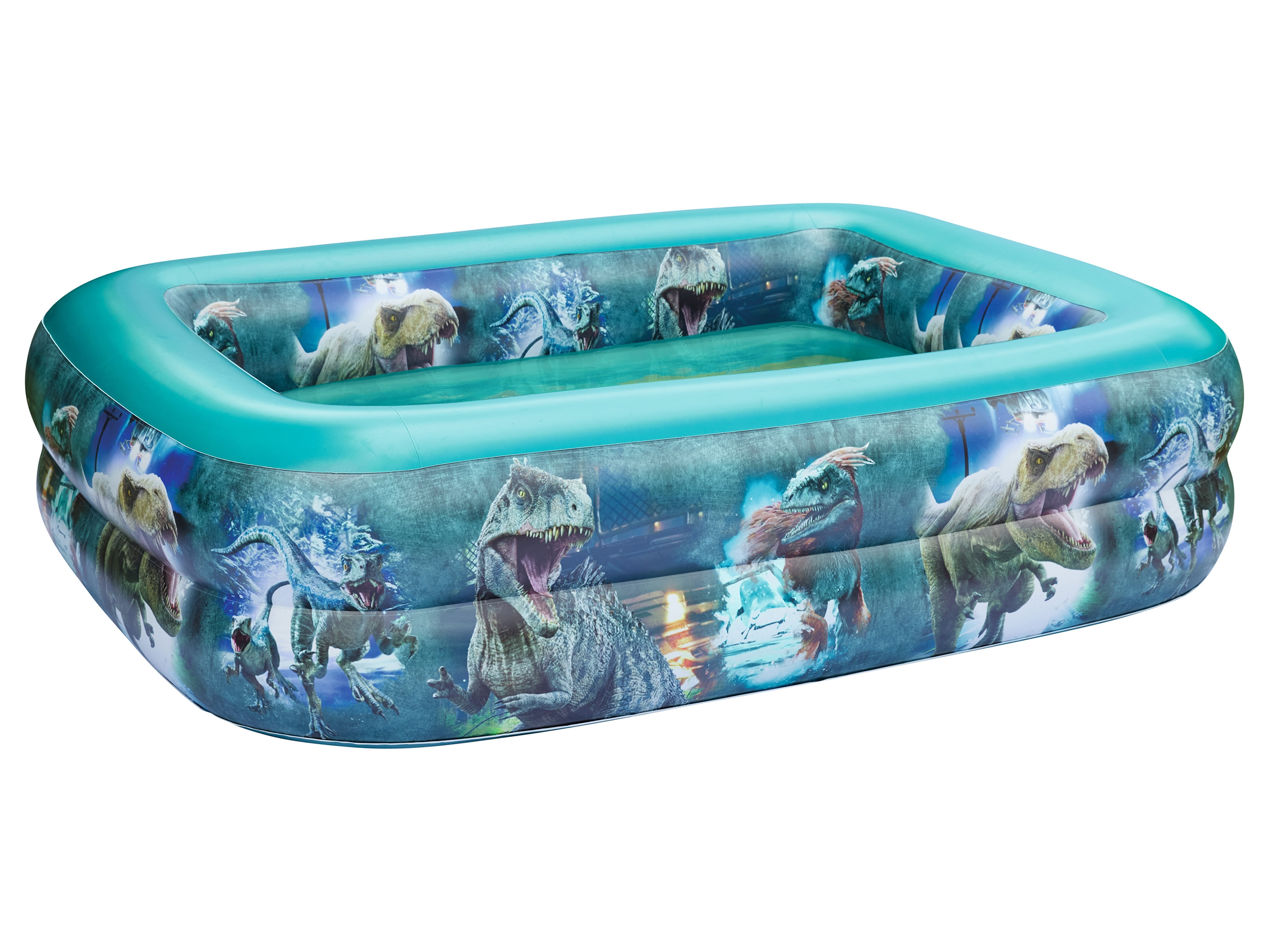 Basen rodzinny 2-pierścieniowy z postaciami z filmu Jurassic World, 200 x 150 x 50 cm