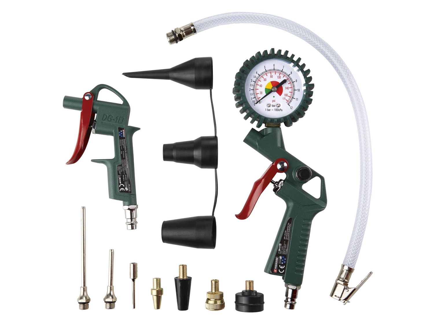 Parkside Zestaw akcesoriów pneumatycznych Pdss C3