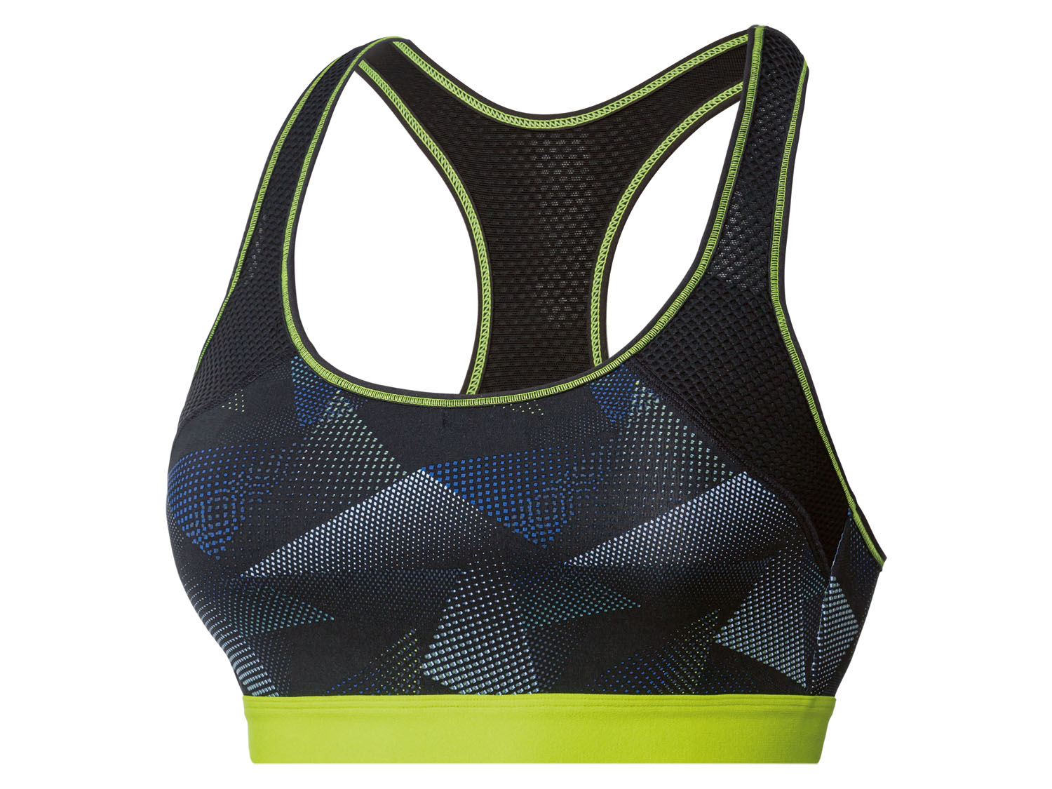 Crivit Biustonosz sportowy damski, 1 sztuka Czarny, L44/46