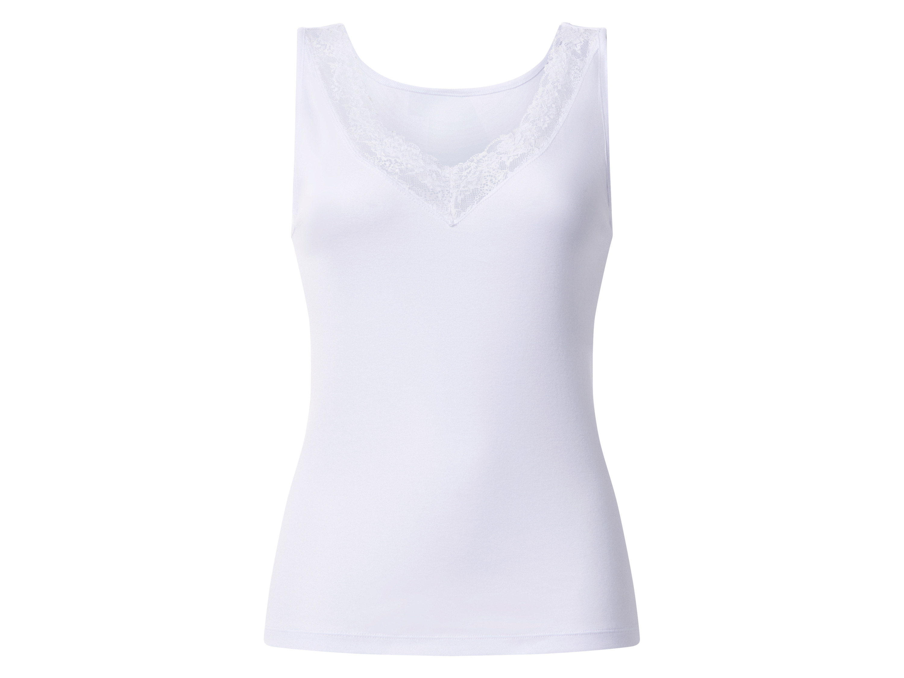 esmara Podkoszulka damska z bawełny Biały, M40/42