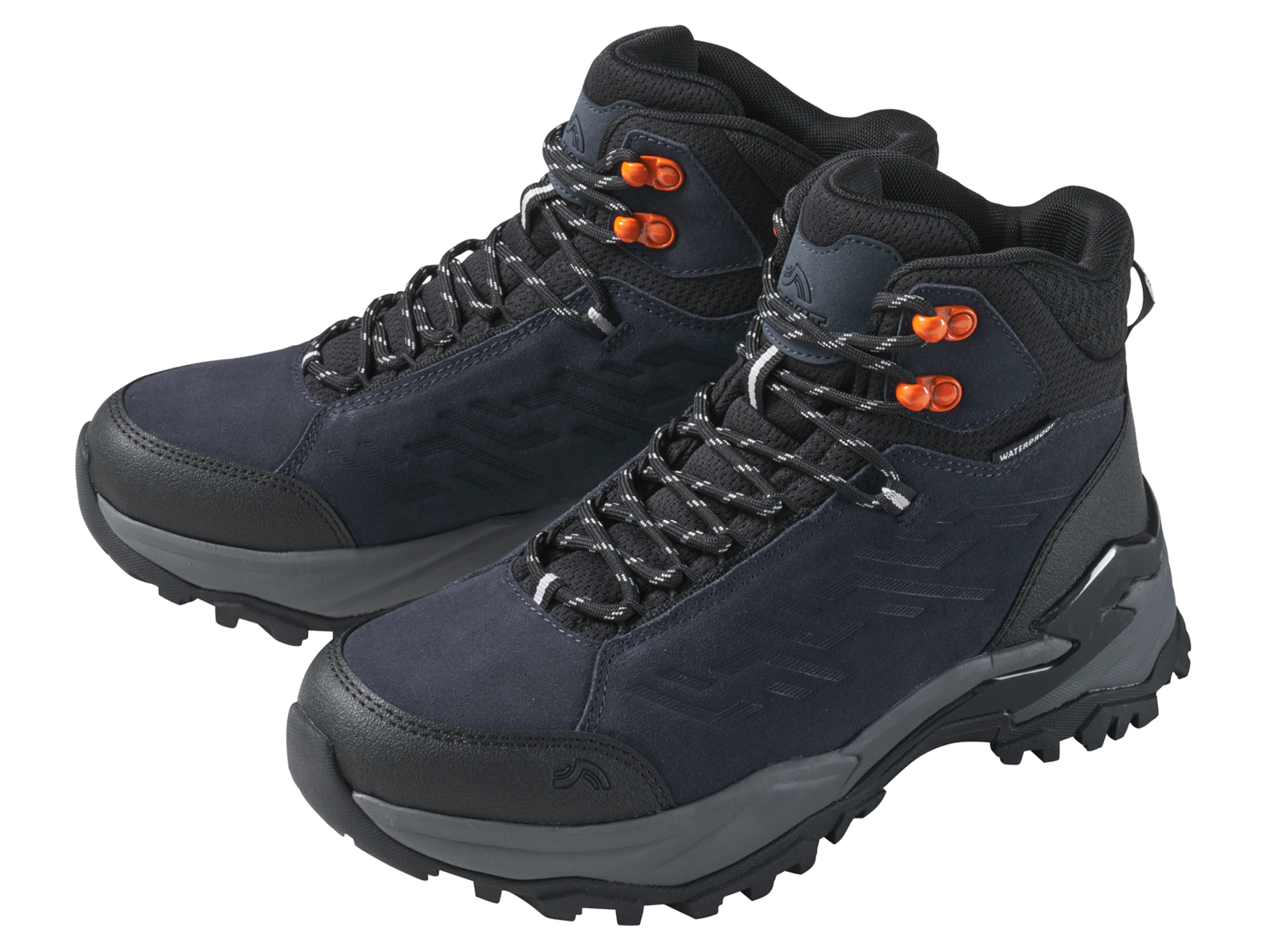 Crivit Skórzane buty trekkingowe damskie Granatowy, 39