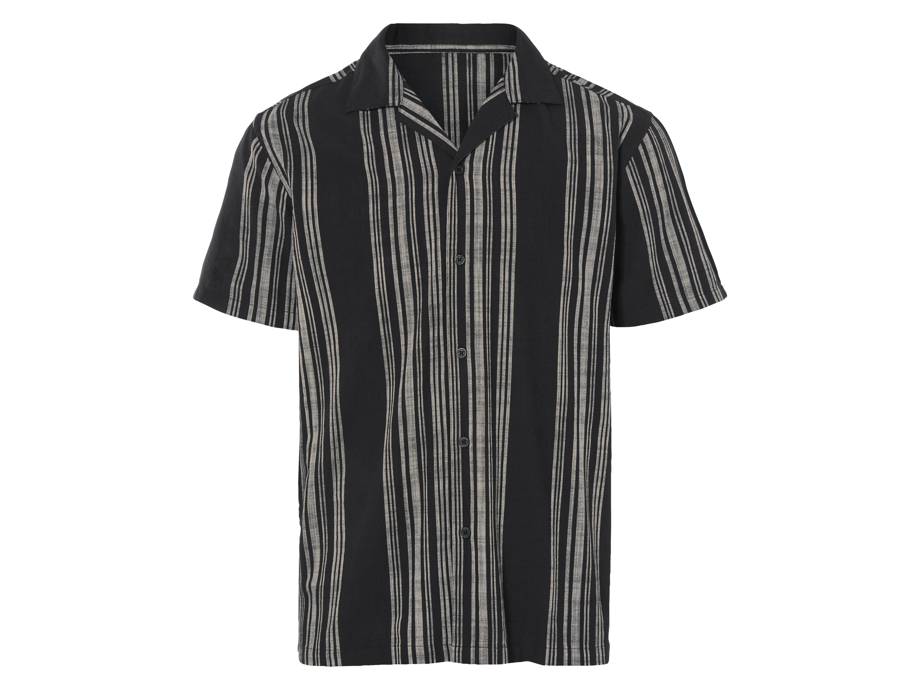 Livergy Koszula męska z bawełny W paski, XL 43/44