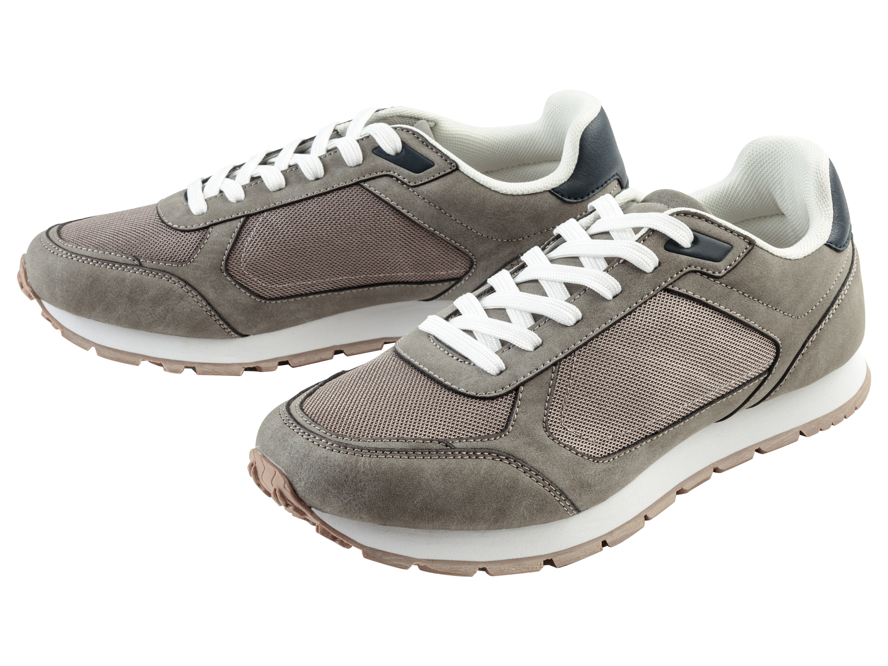 Livergy Sneakersy męskie Szary/granatowy, 44