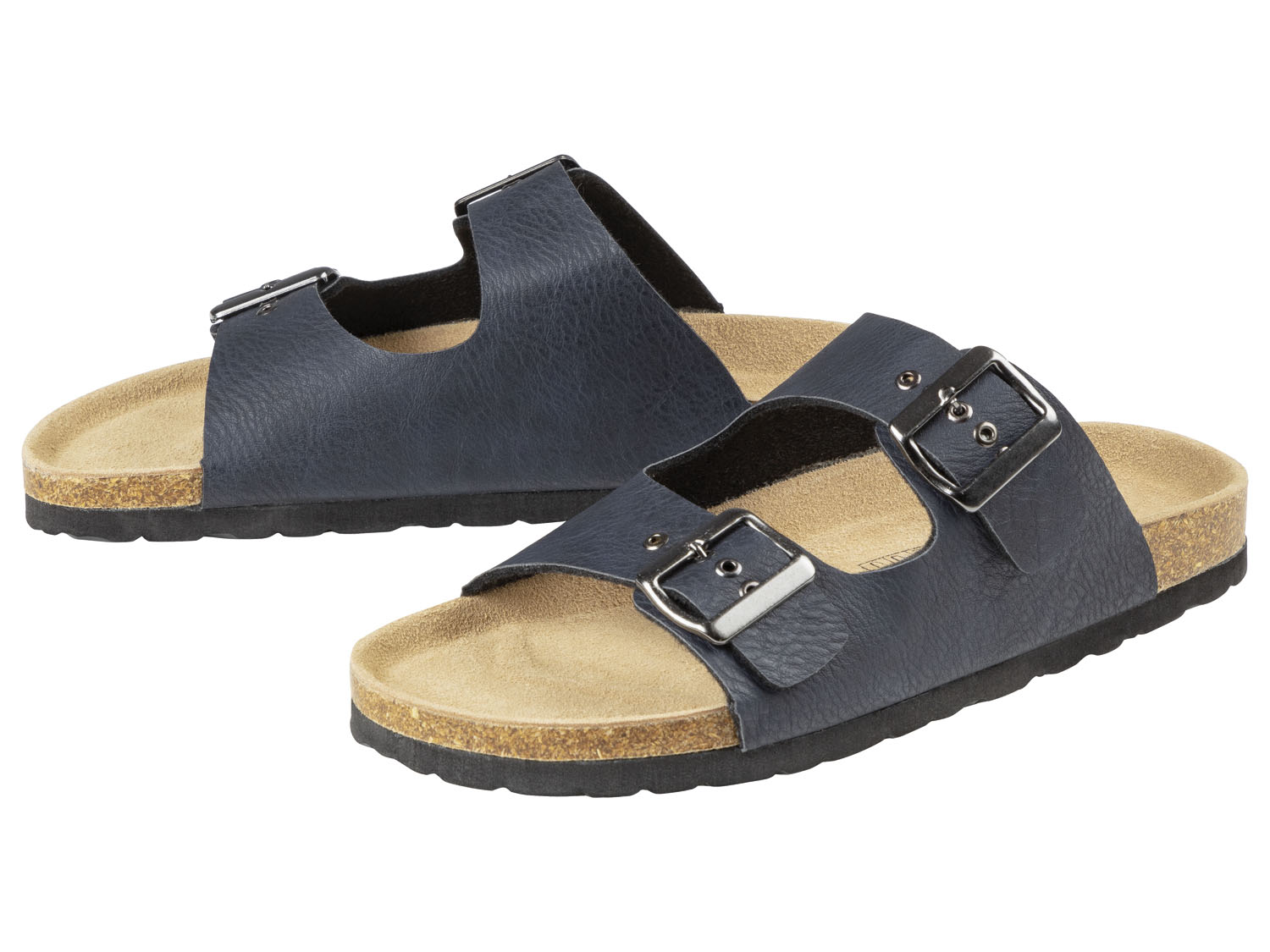 Livergy Klapki męskie z lekką podeszwą 46, Granatowy