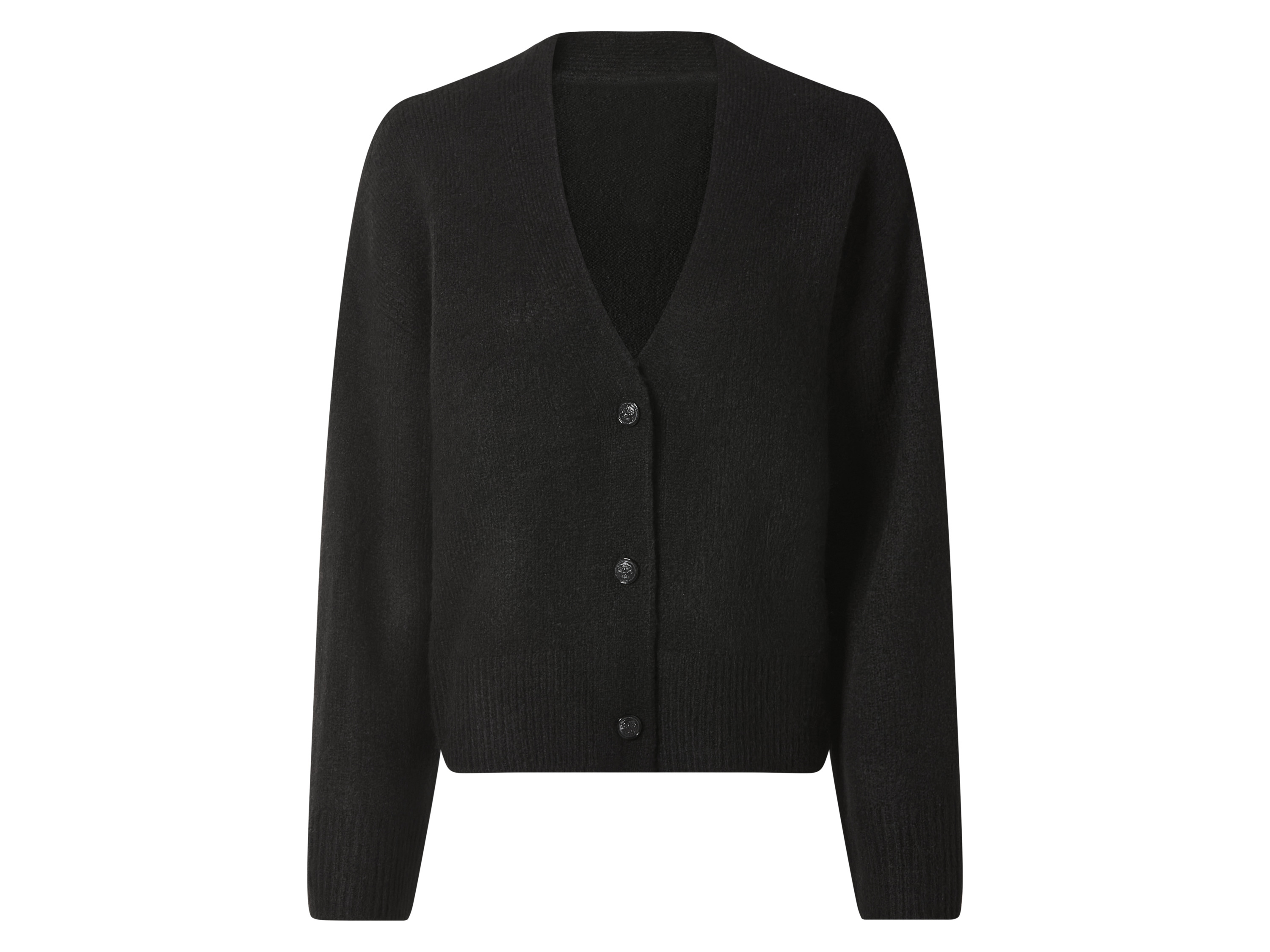 esmara Kardigan damski Czarny, XS 32/34