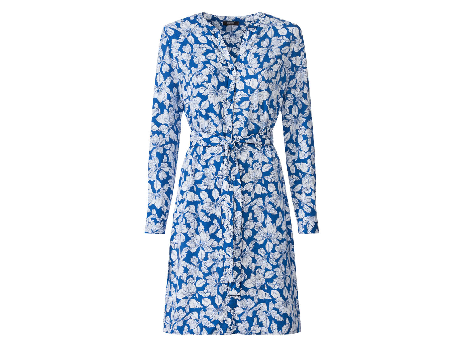 esmara Sukienka damska z wiskozy, 1 sztuka 34, Niebieski