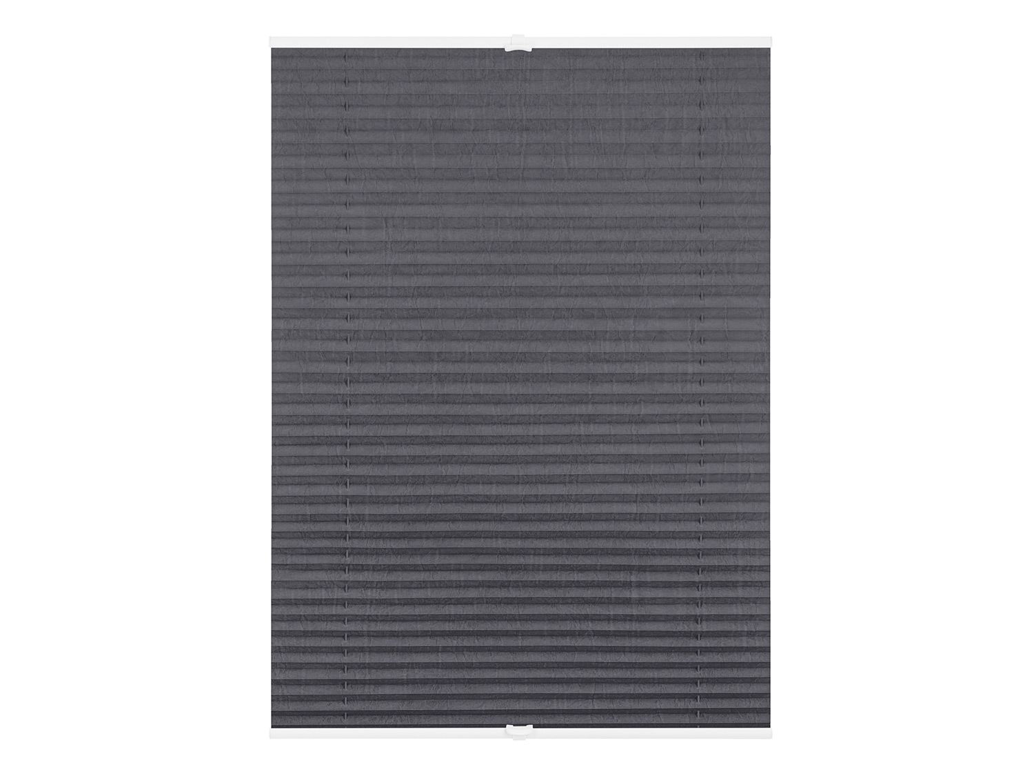 Lichtblick Roleta plisowana Klemmfix, bez wiercenia, od 45 x 130 cm Szary, 100x130 cm