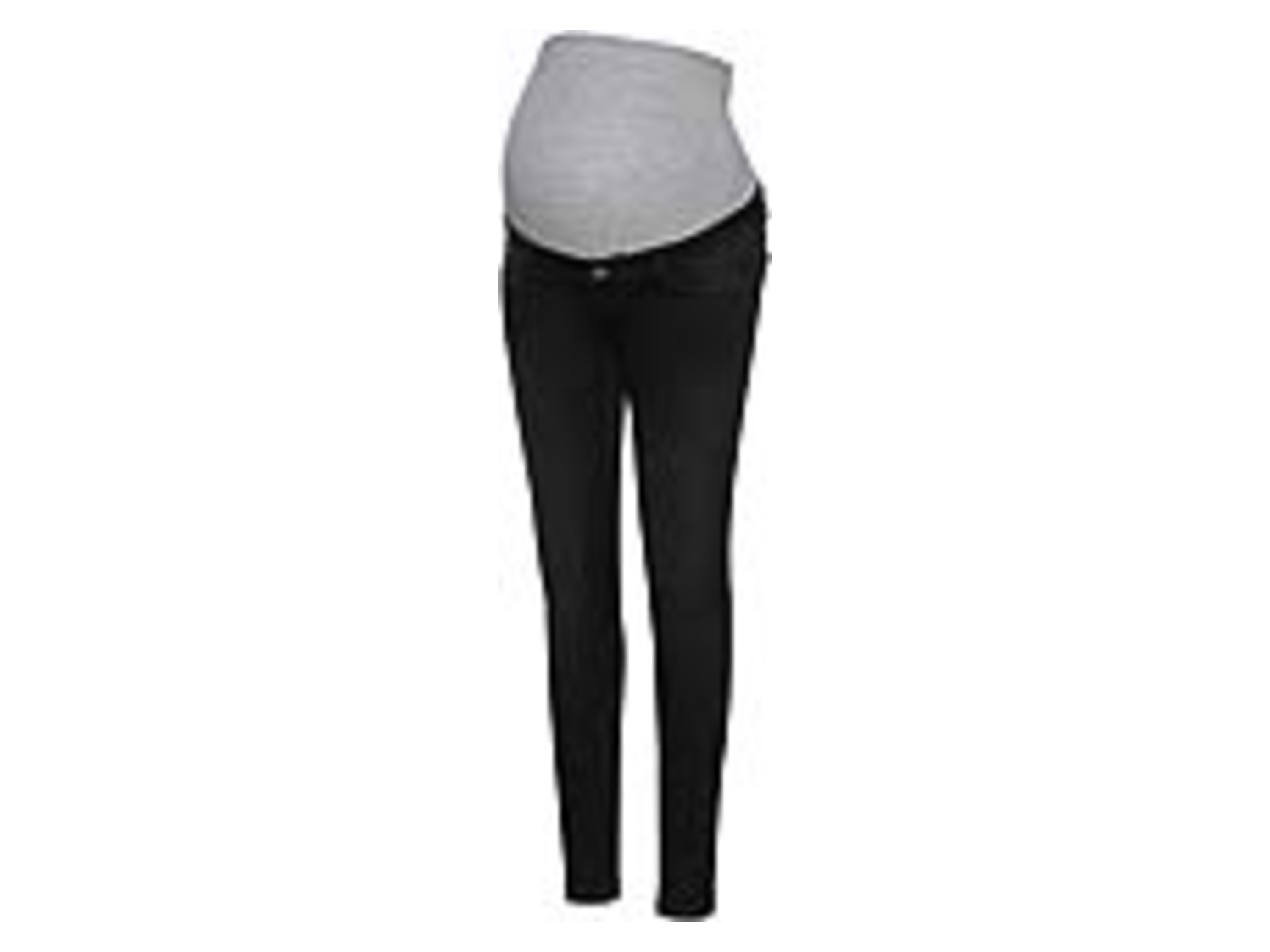 esmara Jeansy ciążowe, 1 para Czarny, 44