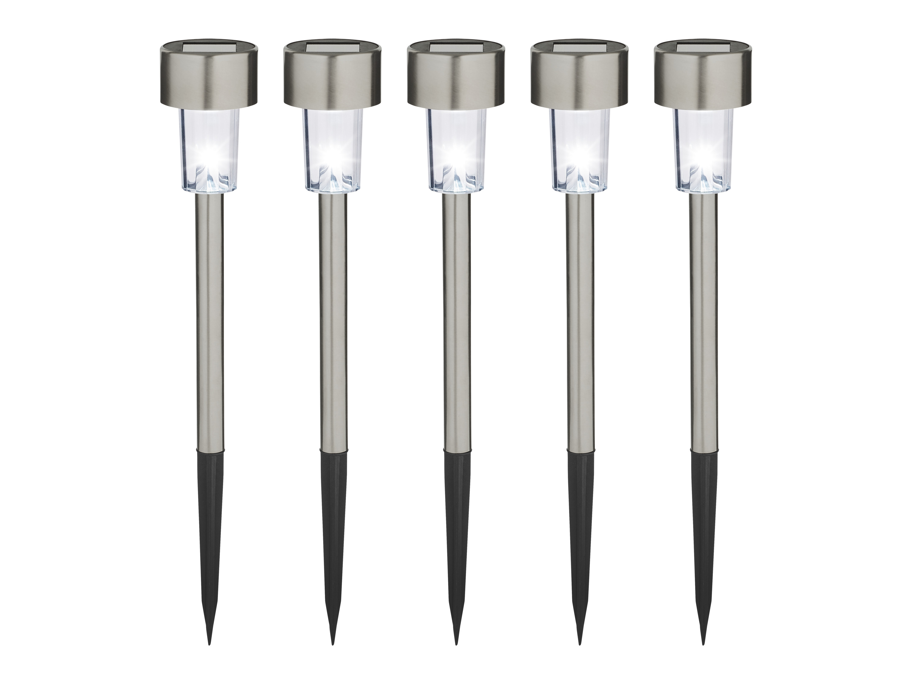 Livarno home Lampki solarne Led, 5 sztuk