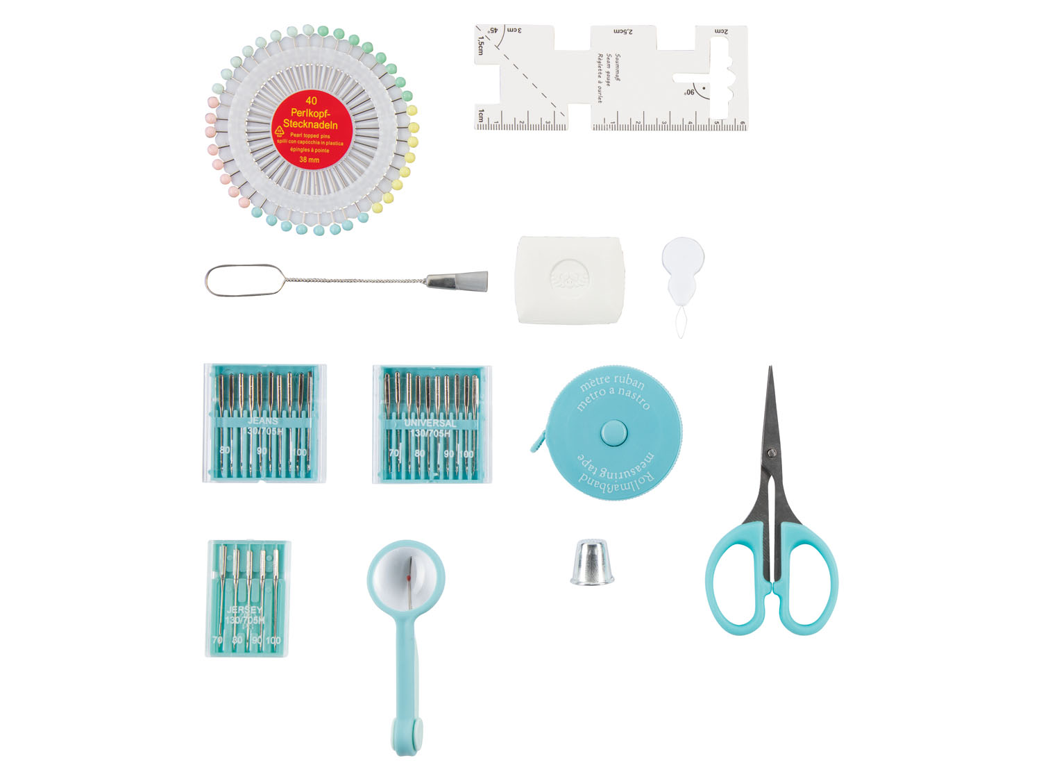 crelando Akcesoria do szycia na maszynie / Gumy pasmanteryjne / Akcesoria do szycia ręcznego Akcesoria do szycia na maszynie