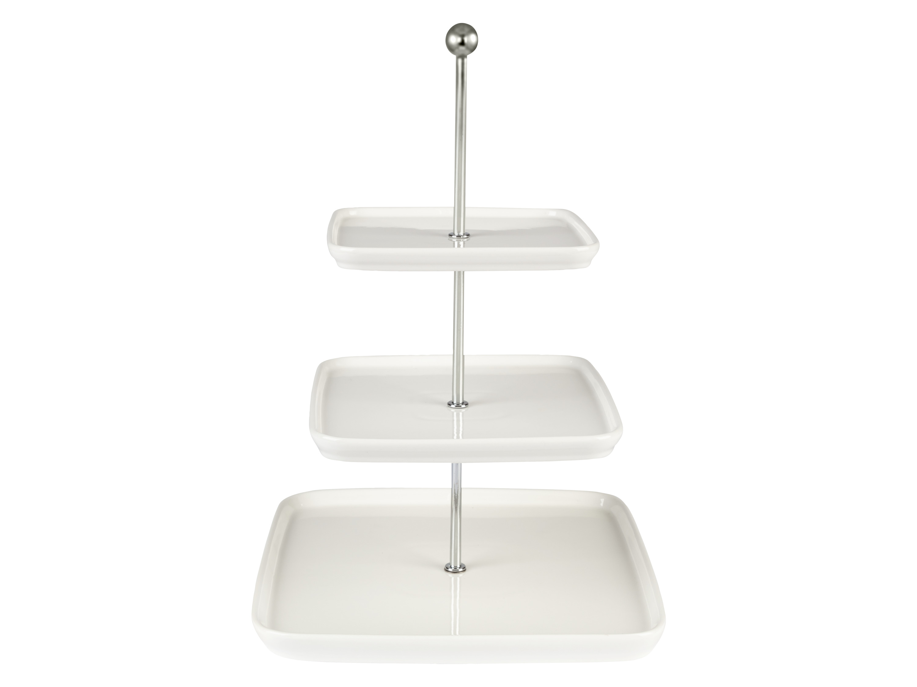 Livarno home Porcelanowa patera Czworokątny