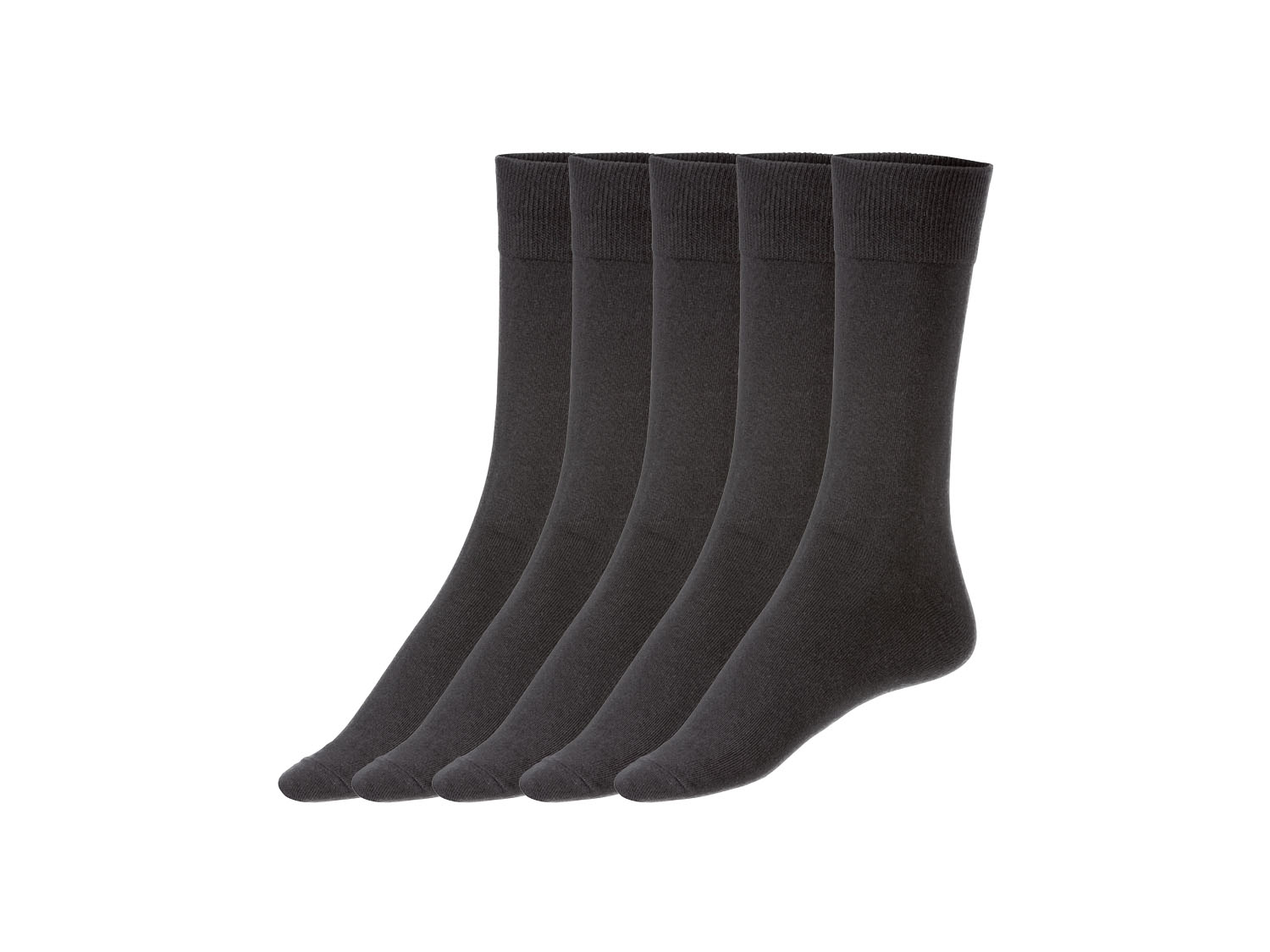 Livergy Skarpetki męskie, 5 par 39-42, Czarny