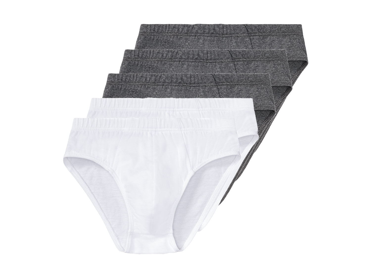 lupilu Majtki dla chłopca, 5 par Szary, 110/116