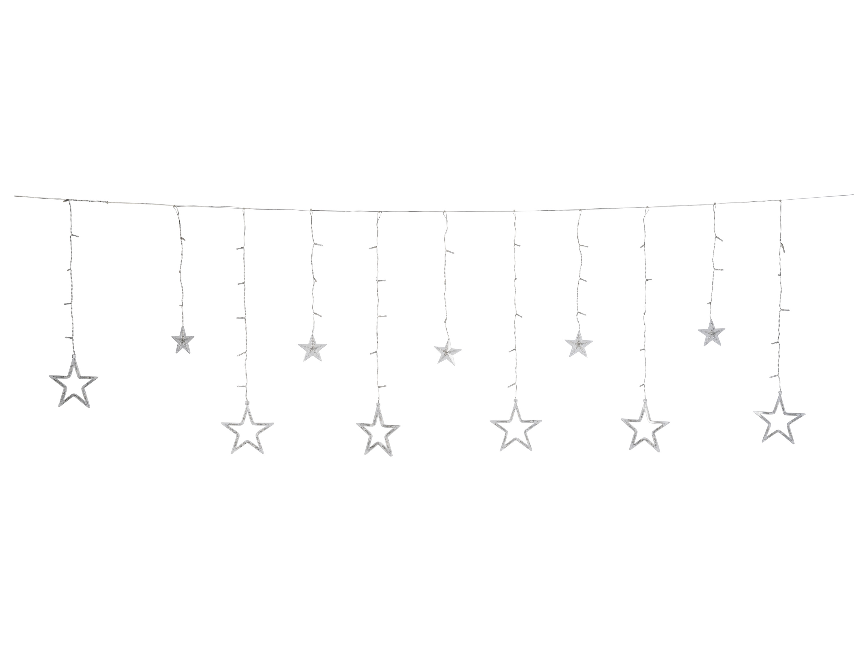 Livarno home Łańcuch świetlny LED z gwiazdkami, 200 x 73 cm Gwiazda