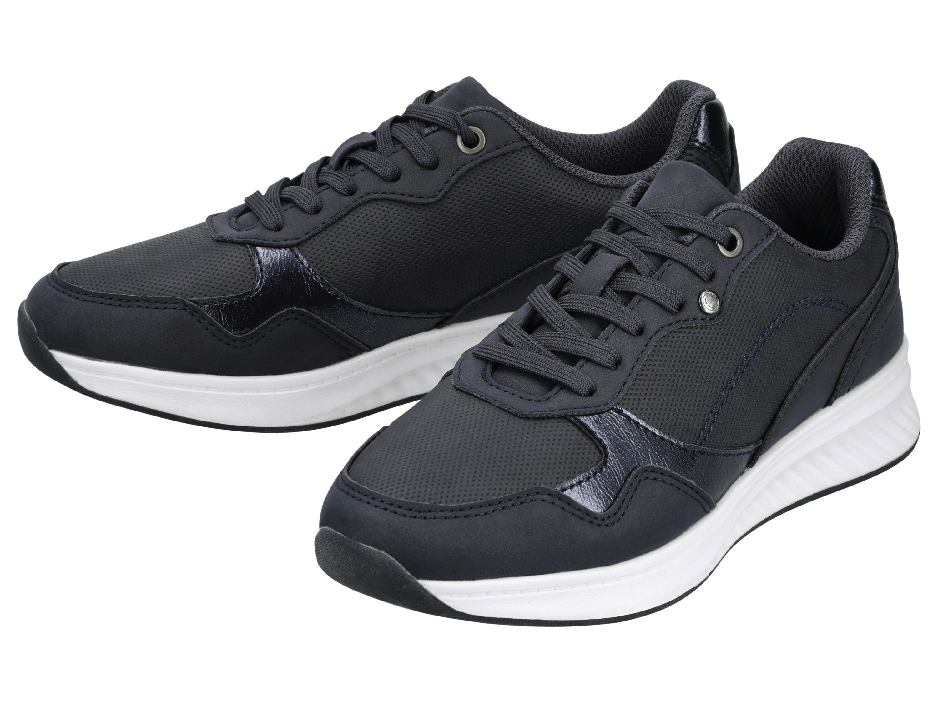 esmara Sneakersy damskie Granatowy, 40