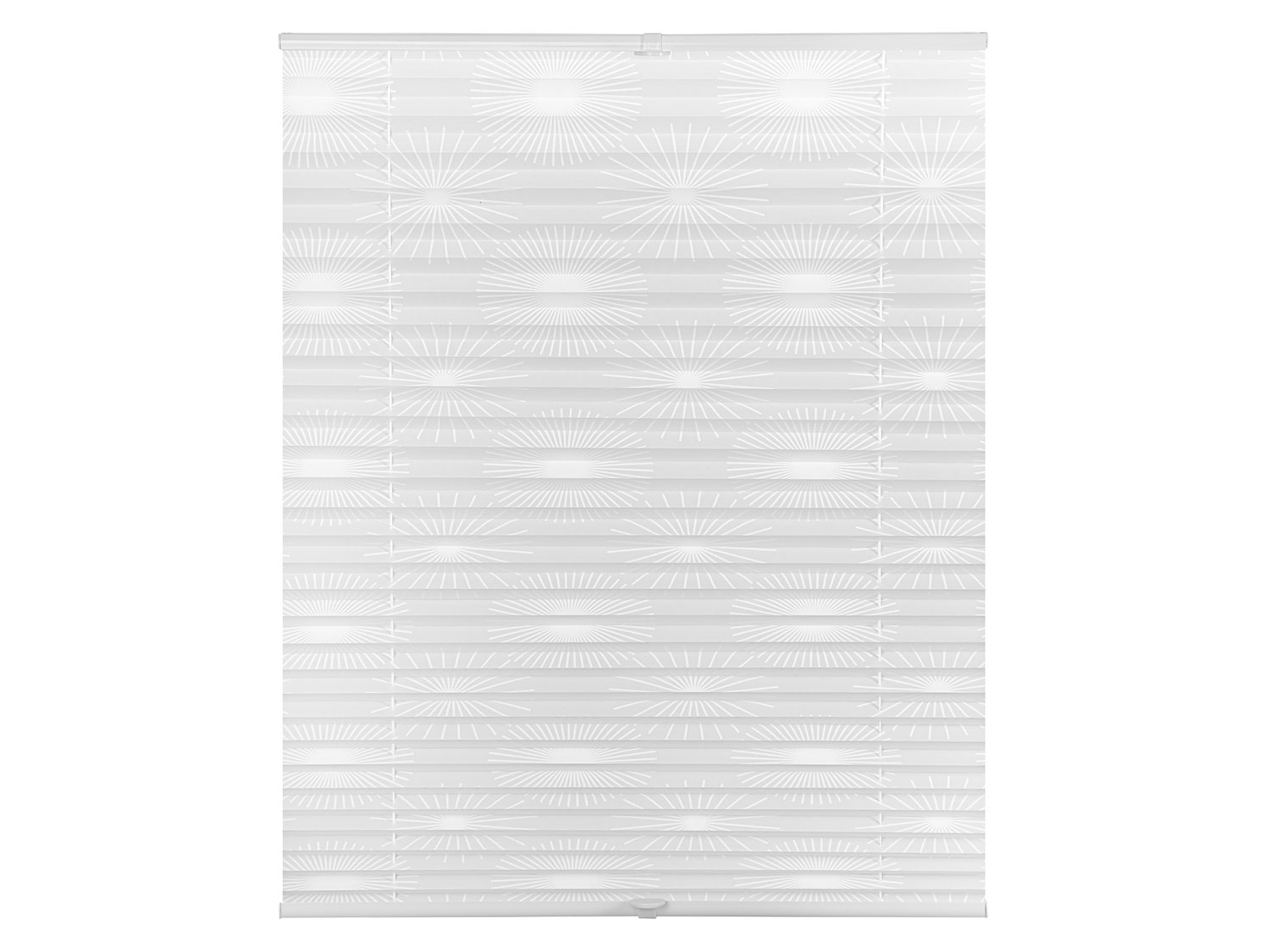 Lichtblick Roleta plisowana Klemmfix, bez wiercenia, zaciemniająca, od 45 x 130 cm Efekt: słońce, 90 x 130 cm