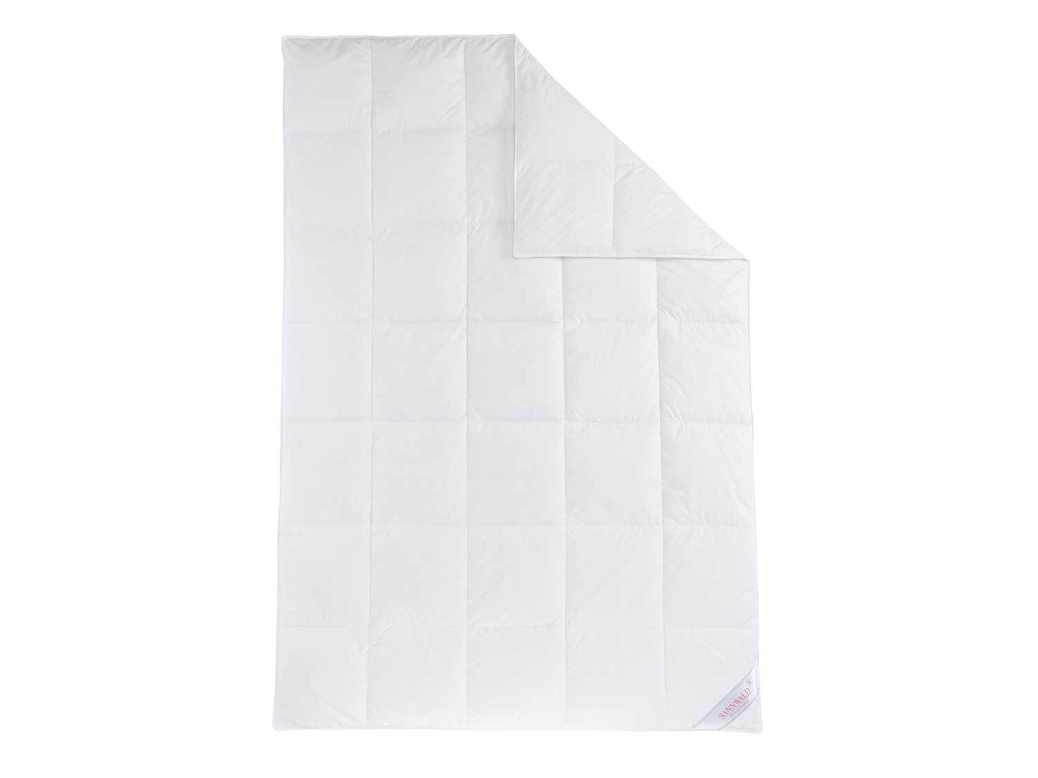 Sannwald Kołdra puchowa kasetowa średnia 135 x 200 cm